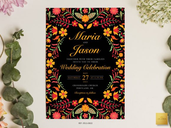 Download Mexican Wedding Invitation Template - Template Collection